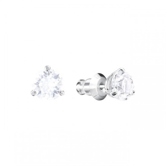 Swarovski 1800046 Solitaire Pierced Earrings, White, Rhodium Plating –  shopheaven.de