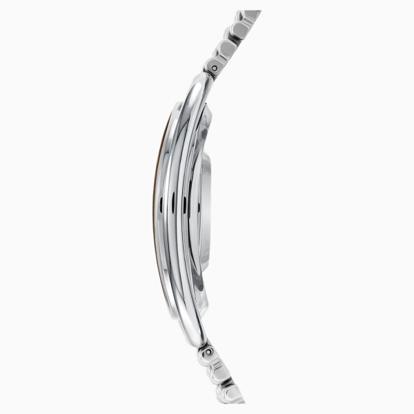 Swarovski Κρυστάλλινο οβάλ μαύρο καντράν Ασημί τόνος μεταλλικό ρολόι από ανοξείδωτο ατσάλι 5181664 Swarovski Κρυστάλλινο οβάλ μαύρο καντράν Ασημί τόνος μεταλλικό ρολόι από ανοξείδωτο ατσάλι 5181664