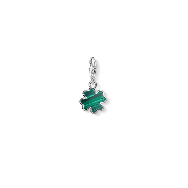 Thomas Sabo Γούρι Μενταγιόν Πράσινο Τριφύλλι 1562-475-6 Thomas Sabo Γούρι Μενταγιόν Πράσινο Τριφύλλι 1562-475-6