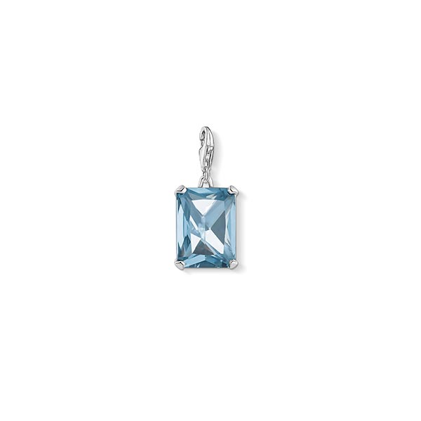 Thomas Sabo Γούρι Μενταγιόν Μεγάλη Μπλε Πέτρα 1846-009-1 Thomas Sabo Γούρι Μενταγιόν Μεγάλη Μπλε Πέτρα 1846-009-1