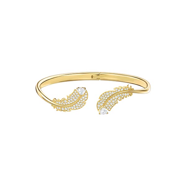 SWAROVSKI ΟΜΟΡΦΗ ΒΡΑΧΙΟΛΙ ΛΕΥΚΟΧΡΥΣΟ ΕΠΙΧΡΥΣΟ 5505622 SWAROVSKI ΟΜΟΡΦΗ ΒΡΑΧΙΟΛΙ ΛΕΥΚΟΧΡΥΣΟ ΕΠΙΧΡΥΣΟ 5505622
