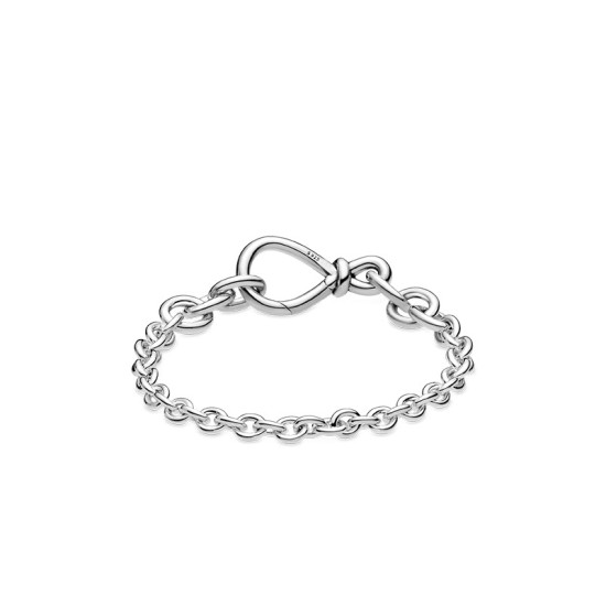 Pandora chunky infinity knot αλυσίδα Γούρι