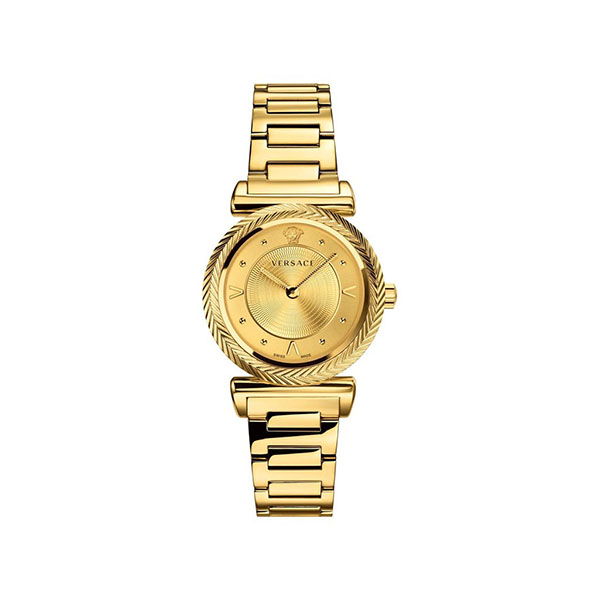 VERSACE ΡΟΛΟΪ V- ΜΟΤΙΒΟ ΧΡΥΣΟ ΑΝΟΞΕΙΔΩΤΟ ΑΤΣΑΛΙ VERE00618 VERSACE ΡΟΛΟΪ V- ΜΟΤΙΒΟ ΧΡΥΣΟ ΑΝΟΞΕΙΔΩΤΟ ΑΤΣΑΛΙ VERE00618