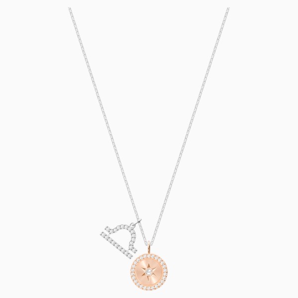Swarovski Ζωδιακός κύκλος Κρεμαστό Ζυγός Λευκό Ρόδιο 5349218 Swarovski Ζωδιακός κύκλος Κρεμαστό Ζυγός Λευκό Ρόδιο 5349218