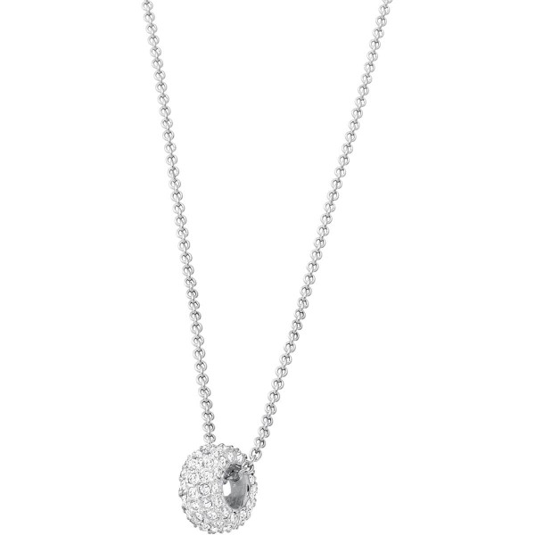Swarovski Πέτρινο Στρογγυλό Μενταγιόν Λευκό Ρόδιο 5368042 Swarovski Πέτρινο Στρογγυλό Μενταγιόν Λευκό Ρόδιο 5368042
