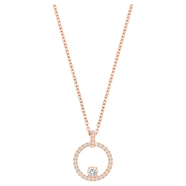 Swarovski creativity Circle Mενταγιόν, λευκό, ροζ-χρυσό επιμεταλλωμένο 5202446 Swarovski creativity Circle Mενταγιόν, λευκό, ροζ-χρυσό επιμεταλλωμένο 5202446