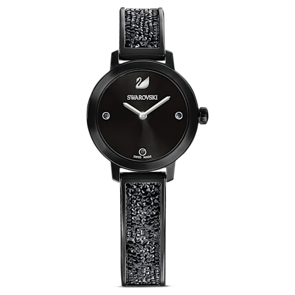 Swarovski Ρολόι Swarovski Cosmic Rock, Μεταλλικό βραχιόλι, Μαύρο, Μαύρο PVD 5376071 Swarovski Ρολόι Swarovski Cosmic Rock, Μεταλλικό βραχιόλι, Μαύρο, Μαύρο PVD 5376071
