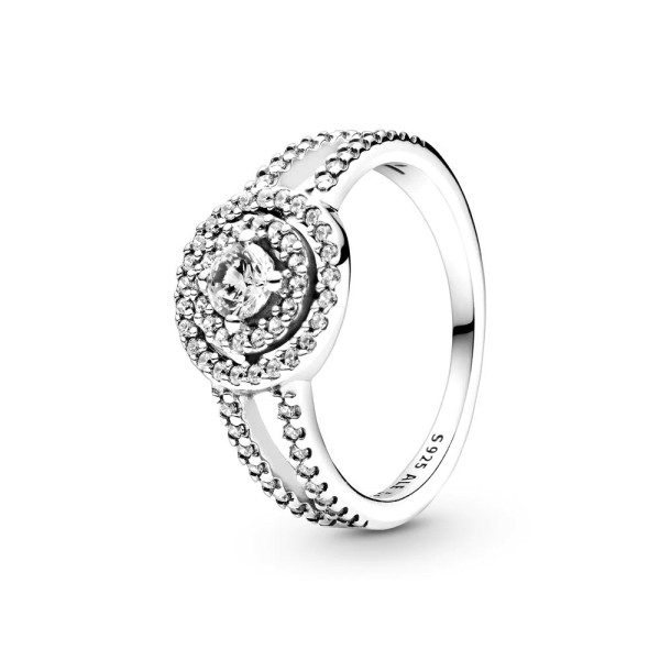 Pandora Ασημένιο Αστραφτερό Δαχτυλίδι 199408C01 Pandora Ασημένιο Αστραφτερό Δαχτυλίδι 199408C01