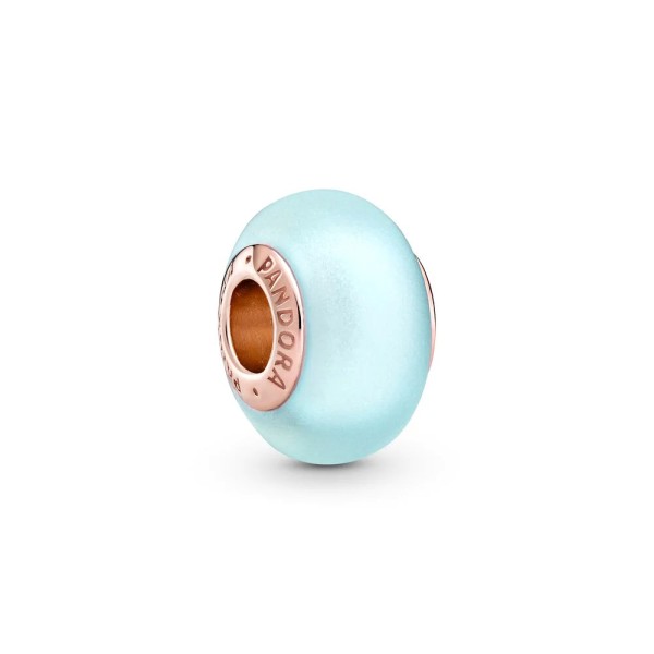 Pandora Γυαλί Murano ματ μπλε Γούρι 789420C00 Pandora Γυαλί Murano ματ μπλε Γούρι 789420C00
