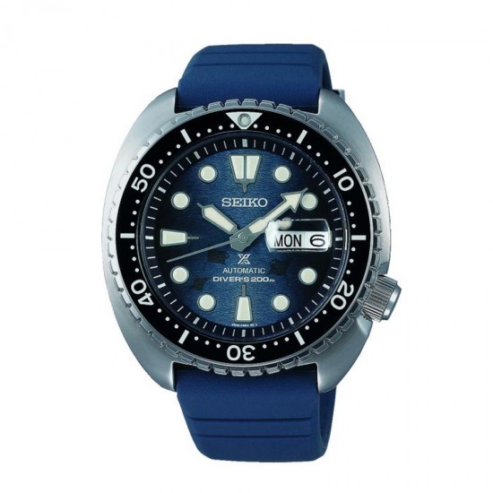 Seiko Ανδρικό ρολόι Prospex Save The Ocean 'King Turtle' Αυτόματο SRPF77K1F