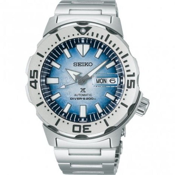 Seiko ρολόι Prospex - Ανταρκτική Monster `Σώστε τον Ωκεανό' SRPG57K1 Seiko ρολόι Prospex - Ανταρκτική Monster `Σώστε τον Ωκεανό' SRPG57K1