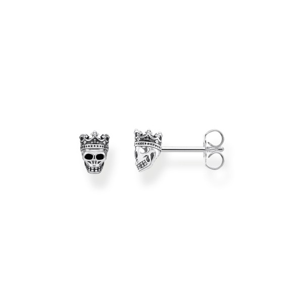 THOMAS SABO Σκουλαρίκια κρανίο βασιλιάς H2111-643-11 THOMAS SABO Σκουλαρίκια κρανίο βασιλιάς H2111-643-11
