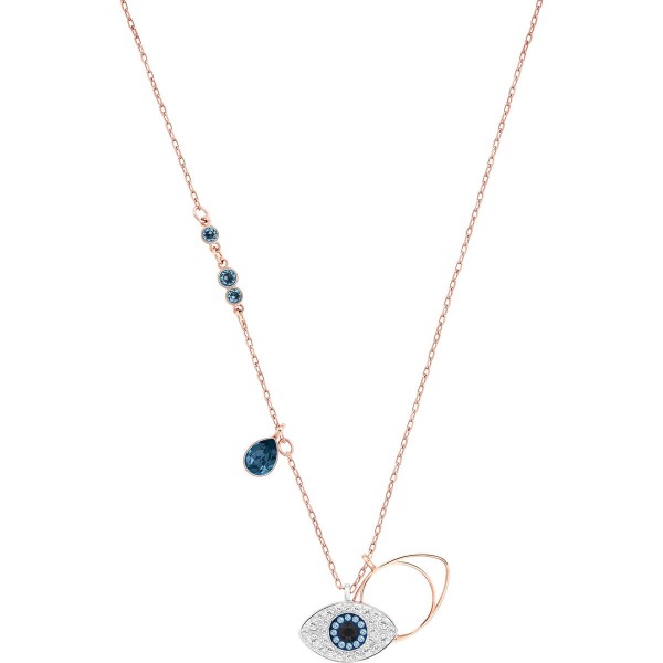 Swarovski Μενταγιόν Συμβολικός Μάτι, Μπλε, Φινίρισμα από διάφορα μετάλλα 5172560 Swarovski Μενταγιόν Συμβολικός Μάτι, Μπλε, Φινίρισμα από διάφορα μετάλλα 5172560