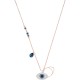 Swarovski Μενταγιόν Συμβολικός Μάτι, Μπλε, Φινίρισμα από διάφορα μετάλλα 5172560 Swarovski Μενταγιόν Συμβολικός Μάτι, Μπλε, Φινίρισμα από διάφορα μετάλλα 5172560