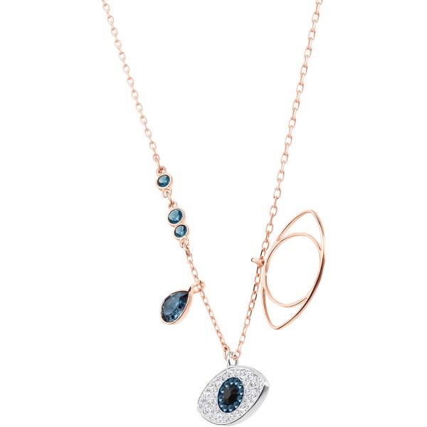 Swarovski Μενταγιόν Συμβολικός Μάτι, Μπλε, Φινίρισμα από διάφορα μετάλλα 5172560 Swarovski Μενταγιόν Συμβολικός Μάτι, Μπλε, Φινίρισμα από διάφορα μετάλλα 5172560