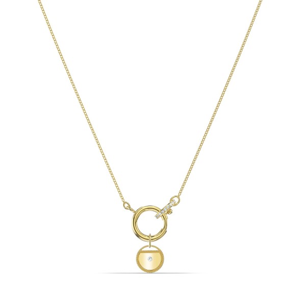 SWAROVSKI Κολιέ Charm GINGER, ΛΕΥΚΟ, Χρυσό γυαλιστερό 5567530 SWAROVSKI Κολιέ Charm GINGER, ΛΕΥΚΟ, Χρυσό γυαλιστερό 5567530