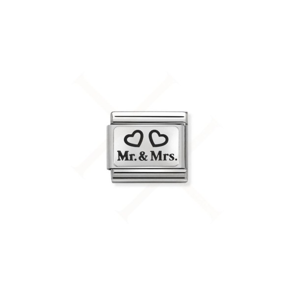 NOMINATION ITALY LINK SILVER Mr.&Ms NOMINATION ITALY LINK SILVER Mr.&Ms