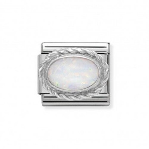 NOMINATION ITALY Classic LINK ασήμι 925 με οπάλιο NOMINATION ITALY Classic LINK ασήμι 925 με οπάλιο