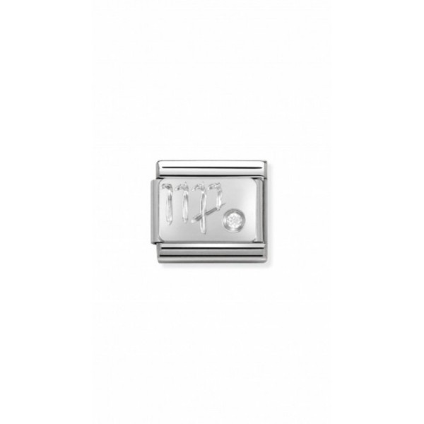 NOMINATION ITALY Classic LINK ζώδιο Παρθένος ασήμι 925 NOMINATION ITALY Classic LINK ζώδιο Παρθένος ασήμι 925