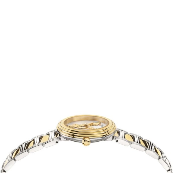 Versace Γυναικείο ρολόϊ με V-μοτίβο Versace Γυναικείο ρολόϊ με V-μοτίβο