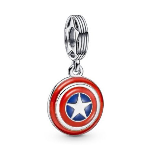 PANDORA Κρεμαστό Marvel Καπτεν Αμέρικα Ασπίδα 790780C01