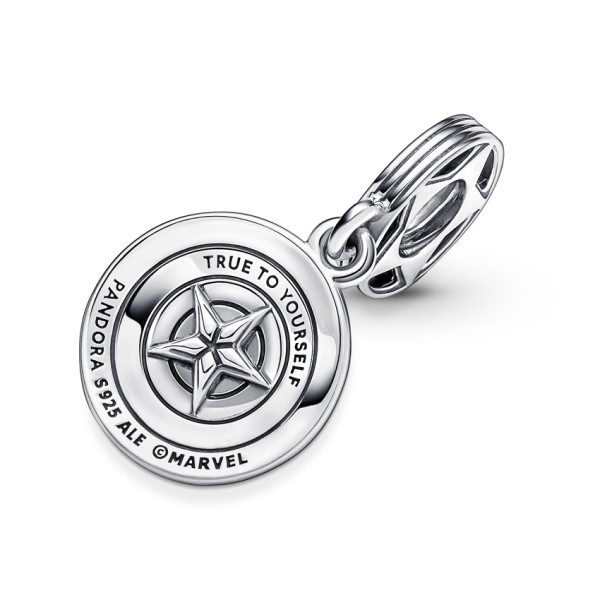 PANDORA Κρεμαστό Marvel Καπτεν Αμέρικα Ασπίδα 790780C01