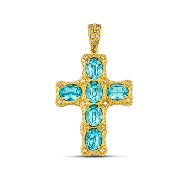 Dimitrios Exclusive Λατινικός Σταυρός με Οβάλ Κρύσταλλα Swarovski και Ζιρκόν M159-1 Dimitrios Exclusive Λατινικός Σταυρός με Οβάλ Κρύσταλλα Swarovski και Ζιρκόν M159-1