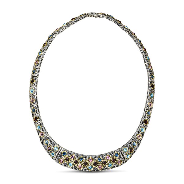 Κολιέ Dimitrios Exclusive 925 με swarovski πέτρες K105 Κολιέ Dimitrios Exclusive 925 με swarovski πέτρες K105