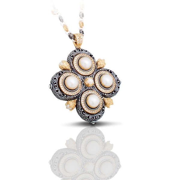 Dimitrios Exclusive Μενταγιόν 925 με ημι πολύτιμες πέτρες M298 Dimitrios Exclusive Μενταγιόν 925 με ημι πολύτιμες πέτρες M298