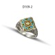 Dimitrios Exclusive Δαχτυλίδι 925 με σμάλτο D109