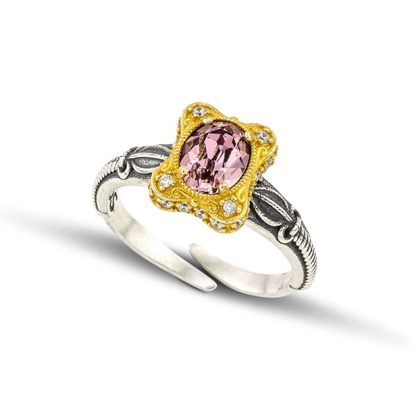 Dimitrios Exclusive Μονόπετρο Δαχτυλίδι με Οβάλ Κρύσταλλο Swarovski σε Χρυσό Καστόνι και Ζιργκόν D159 Dimitrios Exclusive Μονόπετρο Δαχτυλίδι με Οβάλ Κρύσταλλο Swarovski σε Χρυσό Καστόνι και Ζιργκόν D159