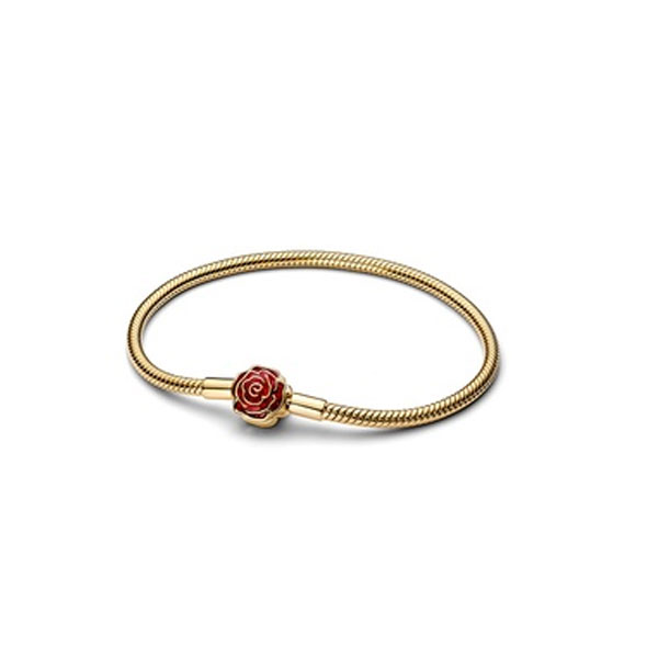 Pandora βραχιόλι χρυσό με τριαντάφυλλο 564019c01