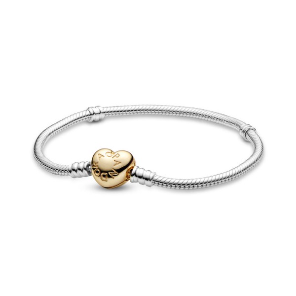 Pandora Αλυσίδα Βραχιόλι με καρδιά 568707C00 Pandora Αλυσίδα Βραχιόλι με καρδιά 568707C00
