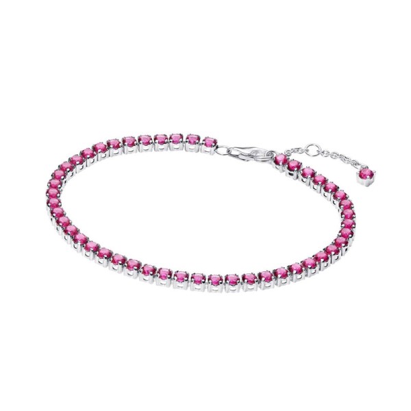 Pandora Λαμπερό ροζ βραχιόλι 591469C04 Pandora Λαμπερό ροζ βραχιόλι 591469C04