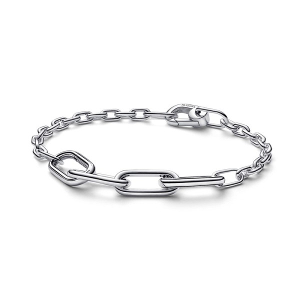 Pandora Βραχιόλι Maglia Link Slim ME ασήμι 925 με κρίκους 592340C00