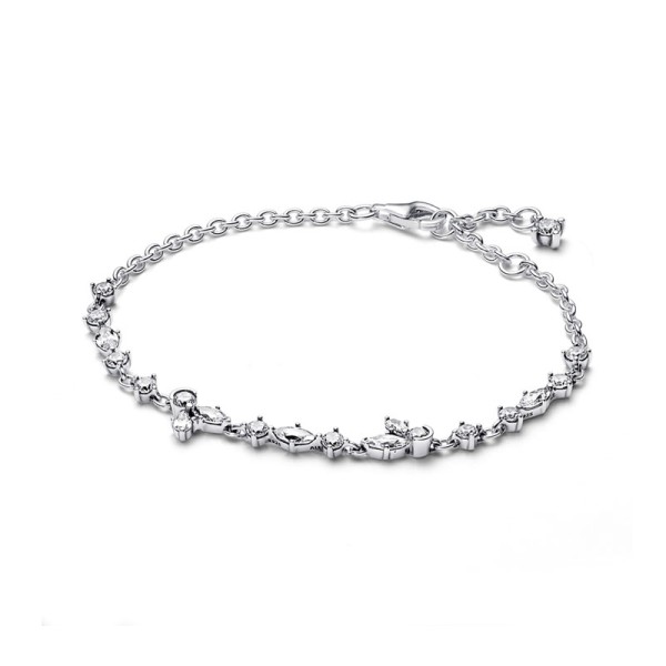 Pandora Βραχιόλι Αλυσίδα Ασημένια 592631C01 Pandora Βραχιόλι Αλυσίδα Ασημένια 592631C01