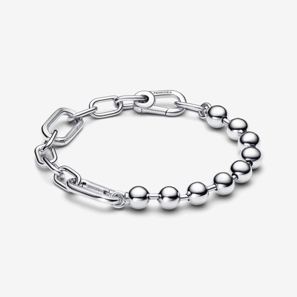 Pandora Βραχιόλι αλυσίδα μεταλλικό με χάντρες 592793C00 Pandora Βραχιόλι αλυσίδα μεταλλικό με χάντρες 592793C00
