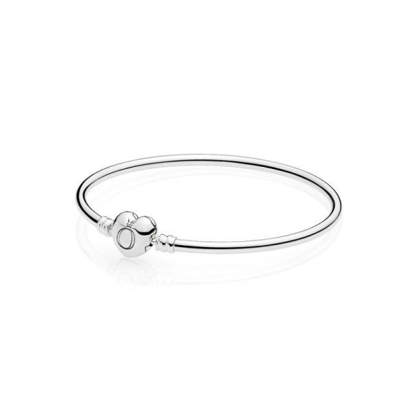 Pandora Βραχιόλι Καρδιά με κούμπωμα 596268 Pandora Βραχιόλι Καρδιά με κούμπωμα 596268