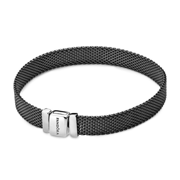 Pandora Βραχιόλι Μαύρο 598400C00 Pandora Βραχιόλι Μαύρο 598400C00