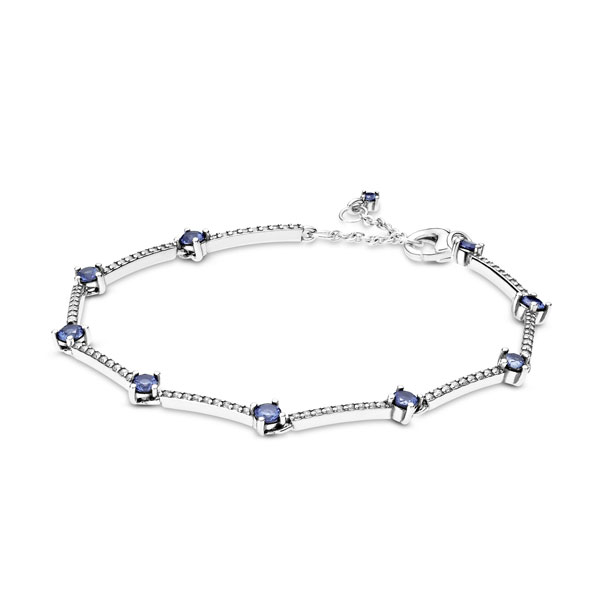 Pandora Βραχιόλι με λαμπερές πέτρες Pavé Bars 599217C01