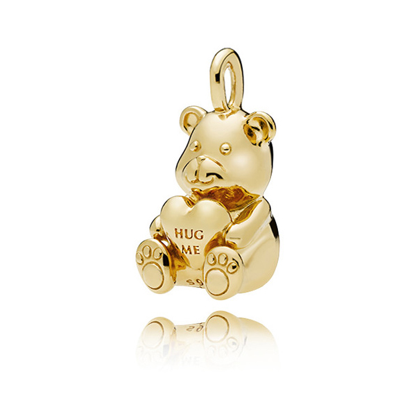 Pandora Σύμβολο κρεμαστό αρκουδάκι με καρδιά 367237