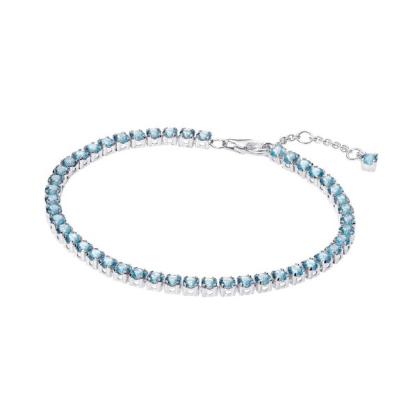 Pandora Λαμπερό μπλε βραχιόλι 591469C03 Pandora Λαμπερό μπλε βραχιόλι 591469C03