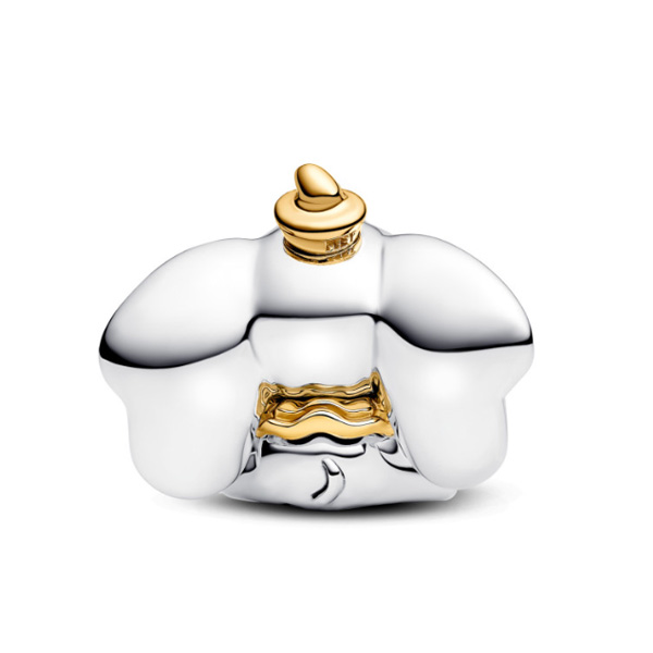 Pandora Σύμβολο Ελεφαντάκι Dumbo Disney Ασημί και Επίχρυσο 14K 764023C01 Pandora Σύμβολο Ελεφαντάκι Dumbo Disney Ασημί και Επίχρυσο 14K 764023C01