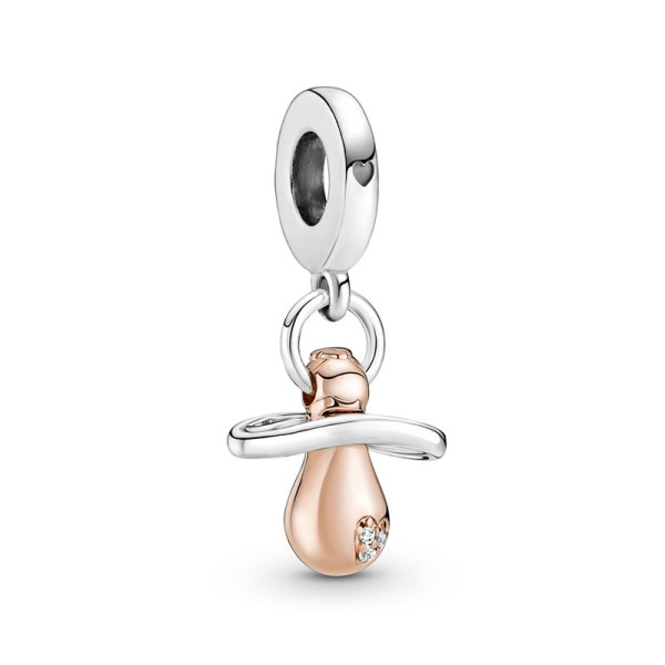 Pandora Βρεφική πιπίλα Κρεμαστό Γούρι 781490C01 Pandora Βρεφική πιπίλα Κρεμαστό Γούρι 781490C01