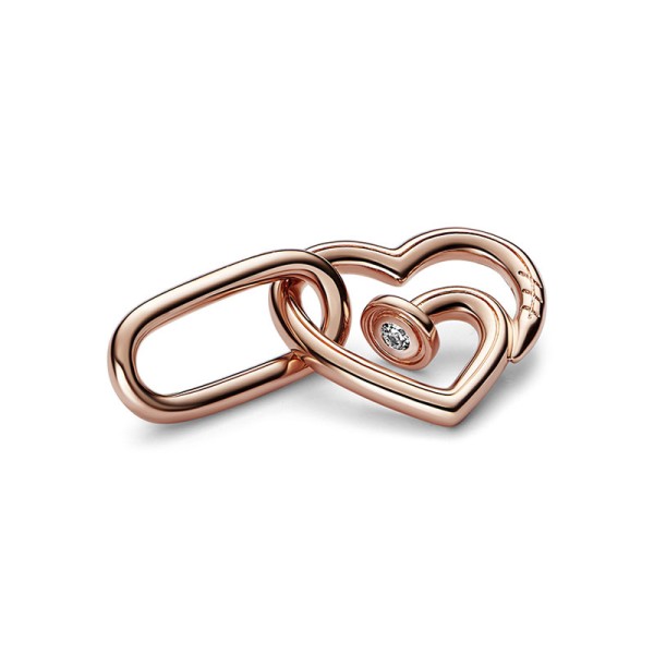 Pandora Σύνδεσμος ME Nailed Heart Styling Double 782530C01 Pandora Σύνδεσμος ME Nailed Heart Styling Double 782530C01