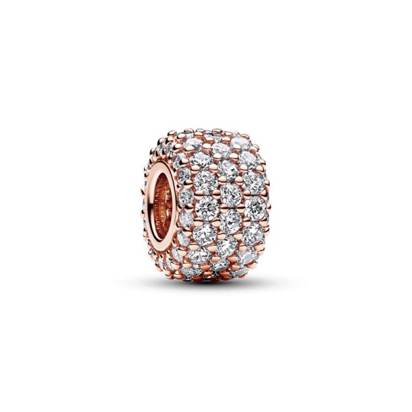 Pandora Αστραφτερό ροζέ Γούρι 782820C01 Pandora Αστραφτερό ροζέ Γούρι 782820C01