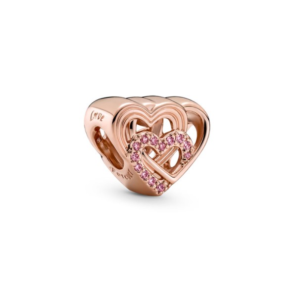 Pandora Καρδιές Αγάπης Γούρι 789529C01 Pandora Καρδιές Αγάπης Γούρι 789529C01