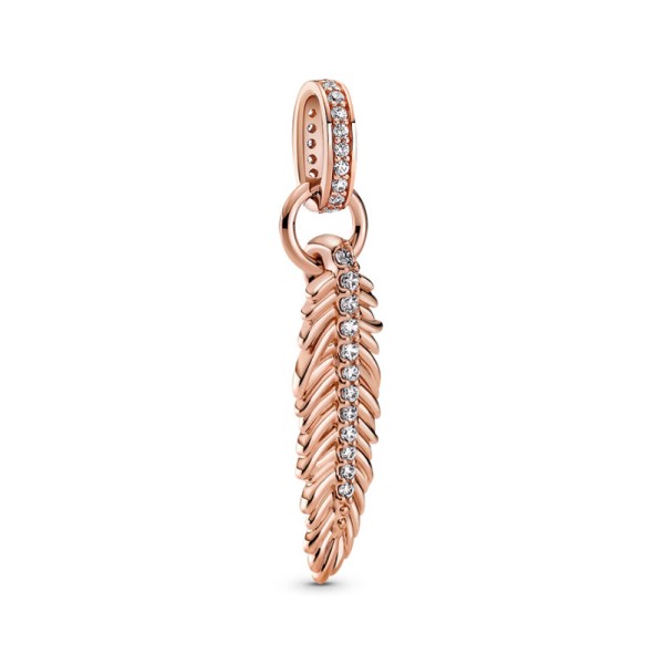 PANDORA Κρεμαστό Ροζέ φτερό 789550C01 PANDORA Κρεμαστό Ροζέ φτερό 789550C01