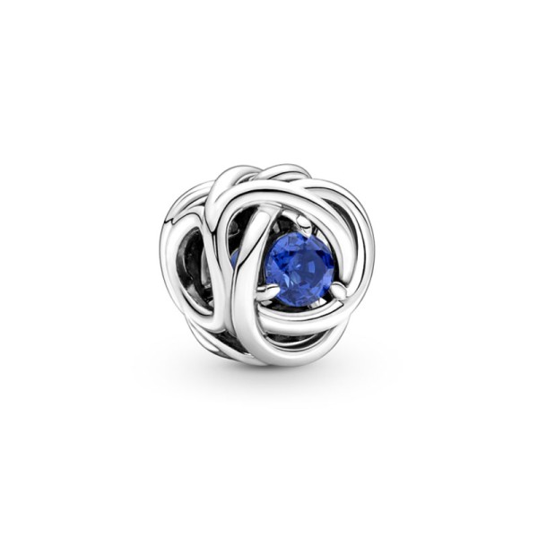 Pandora Μπλε Αιωνιότητα Γούρι 790065C07 Pandora Μπλε Αιωνιότητα Γούρι 790065C07