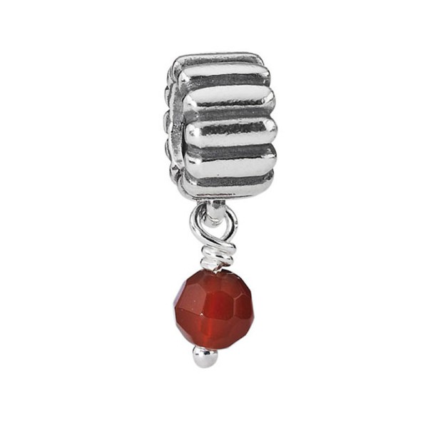 Pandora Γούρι Ιουλίου με πέτρα Καρνεόλη 790166K Pandora Γούρι Ιουλίου με πέτρα Καρνεόλη 790166K